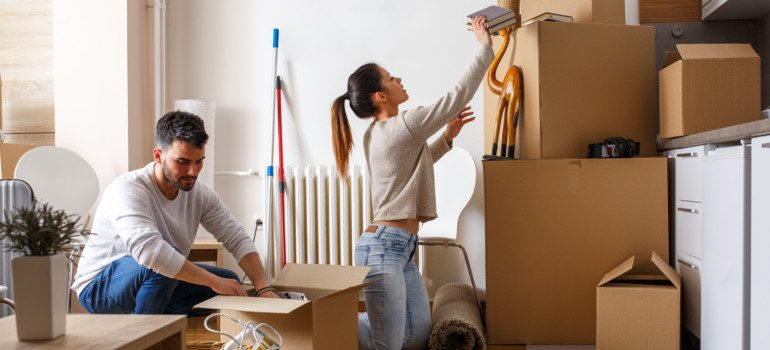 Picture Of People Moving House